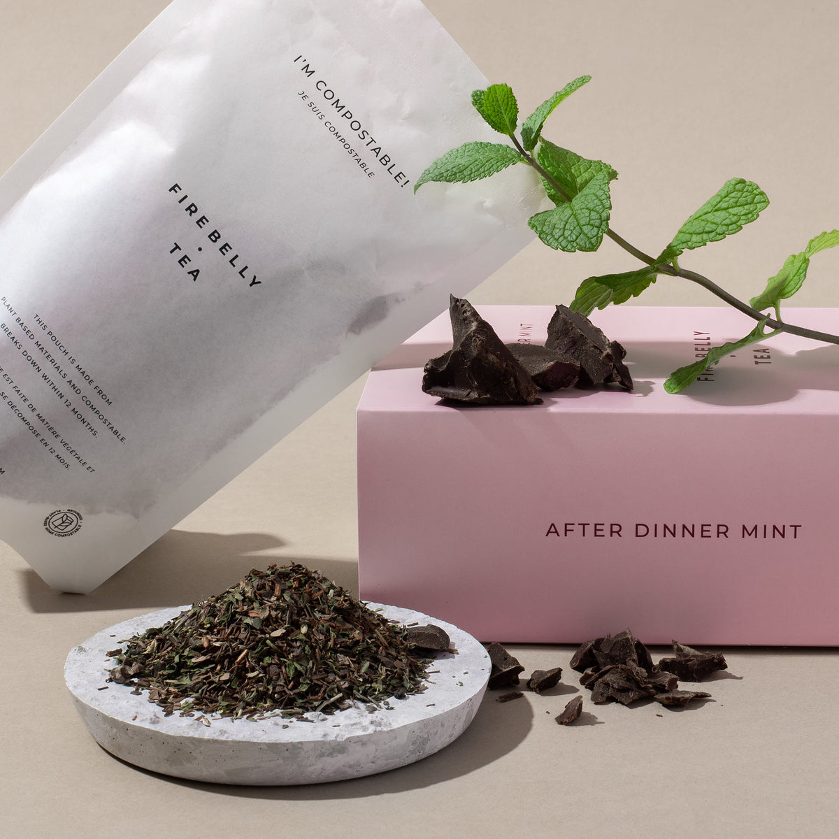 After Dinner Mint Herbal Tea Blend
