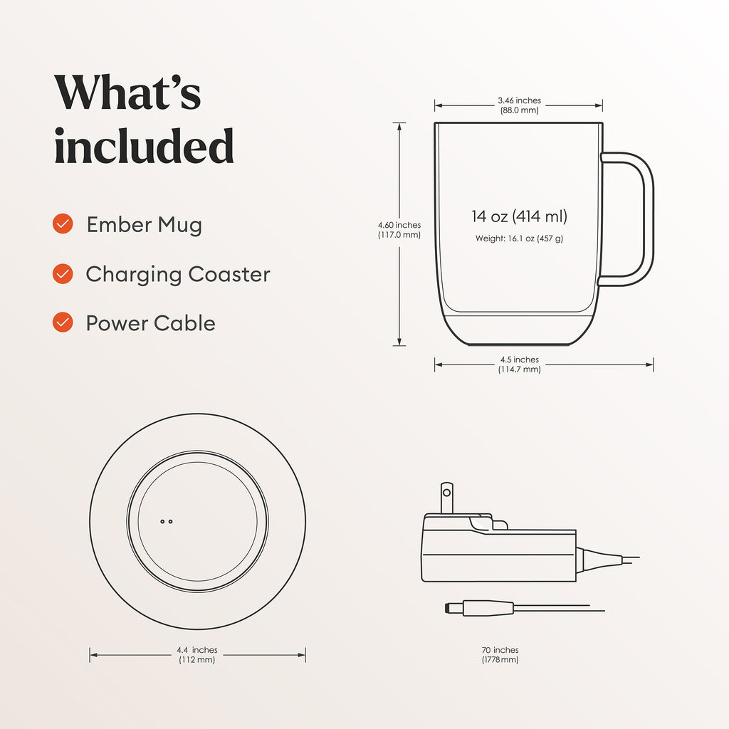 Ember Smart Heated Mug 2nd Generation