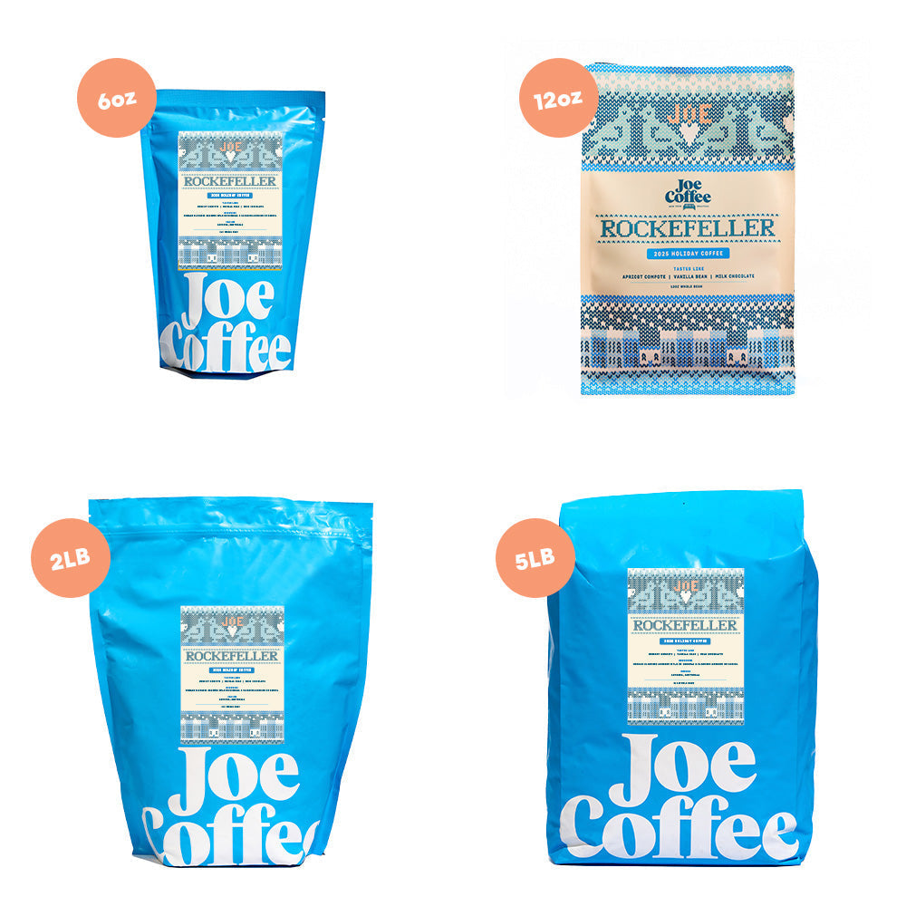 Rockefeller Holiday Coffee 2025 12oz Whole Bean