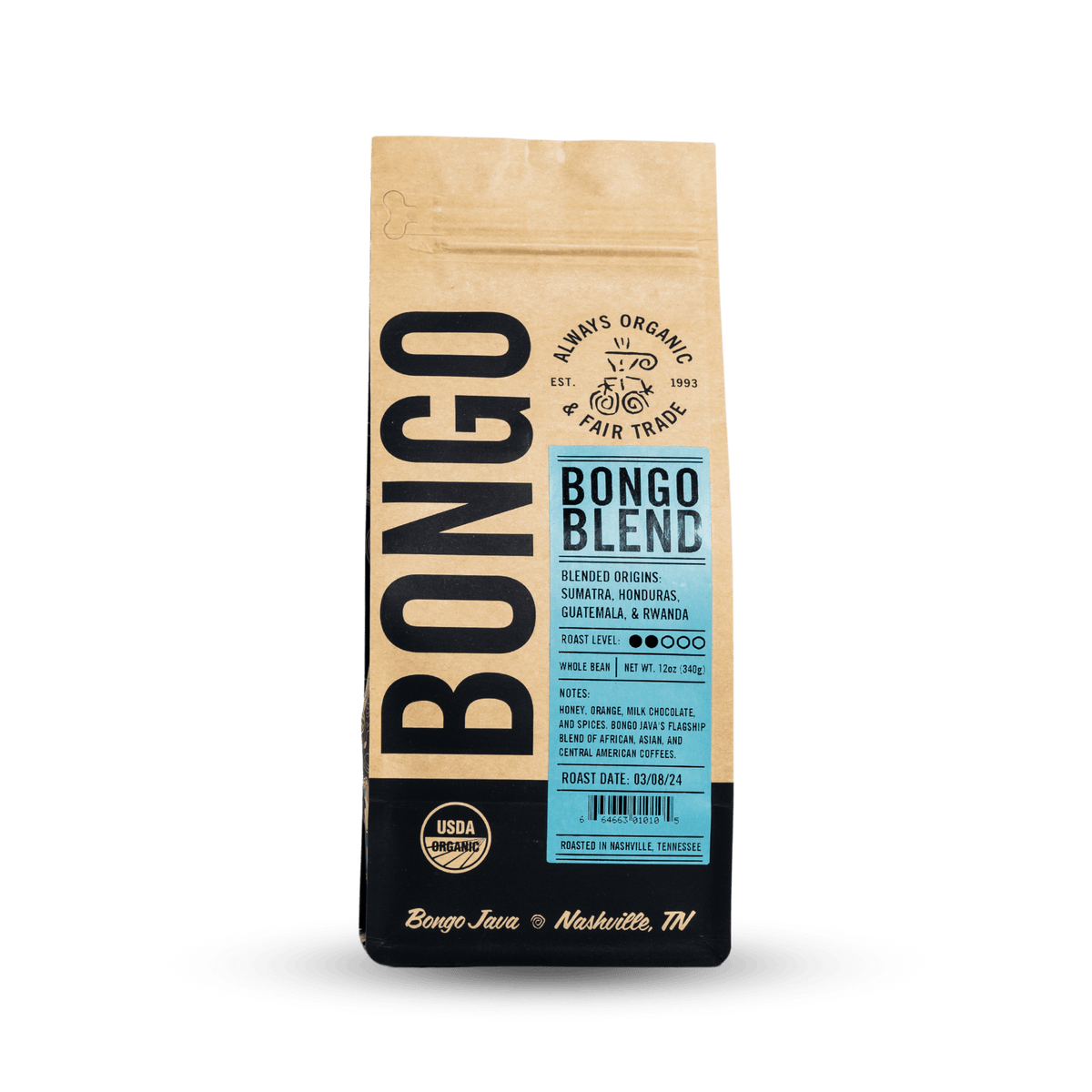 Bongo Blend Medium Roast Coffee