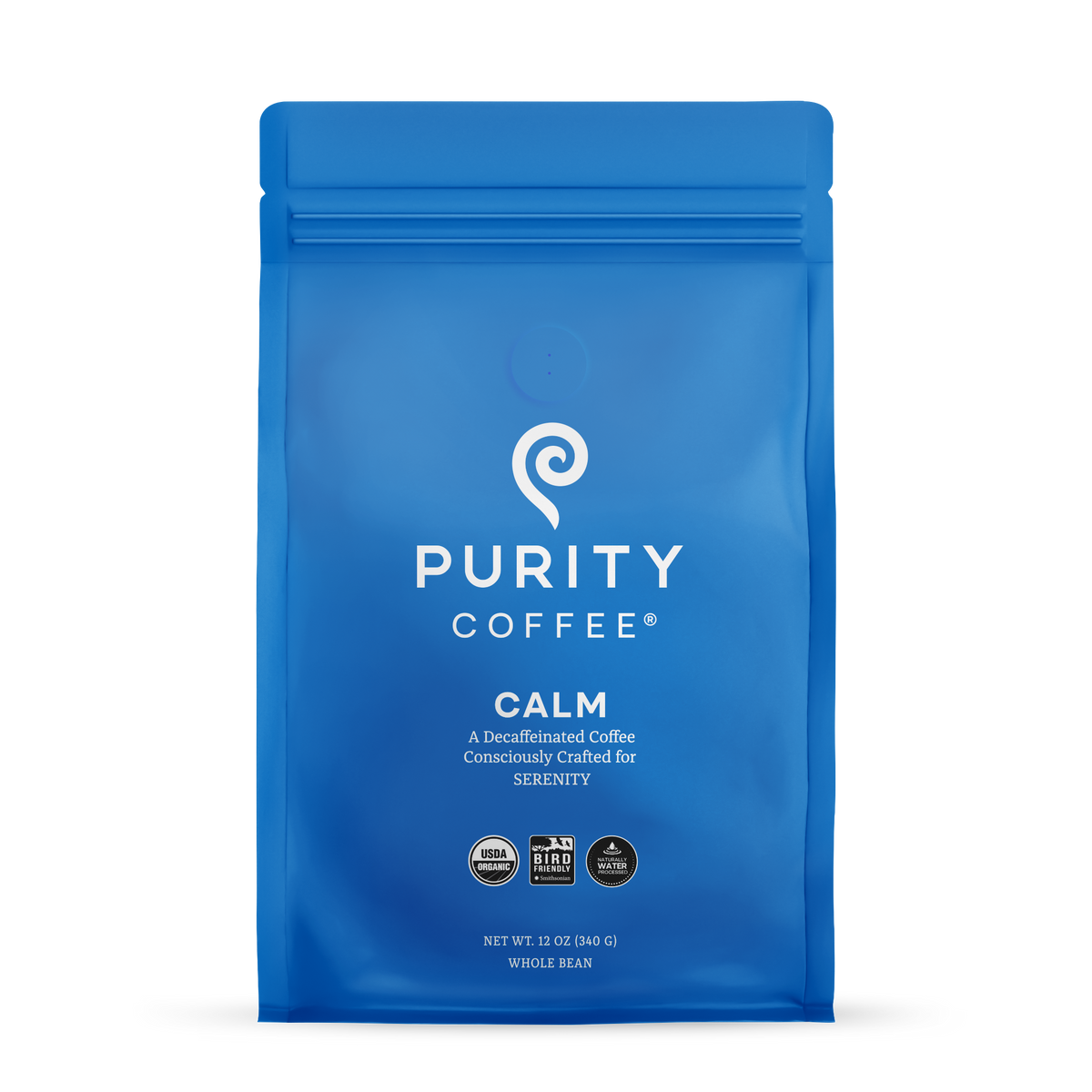 CALM Decaf Whole Bean Swiss Water Coffee