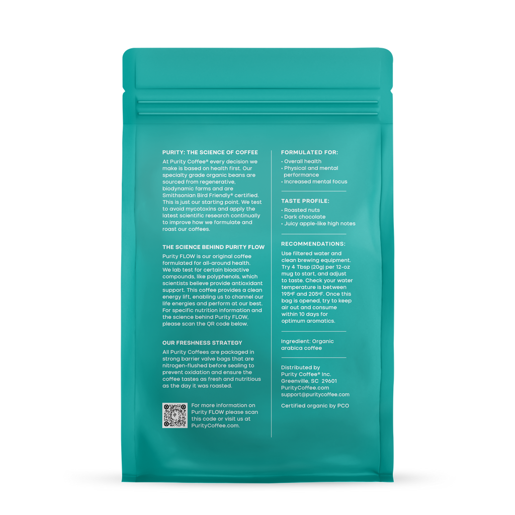 FLOW Original Medium Roast Whole Bean Coffee